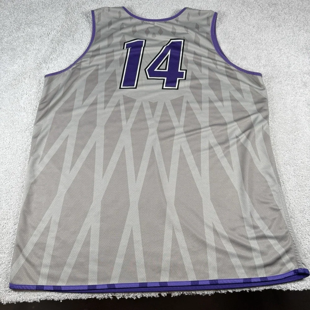 UNI Panthers Northern Iowa Reversible Practice Basketball Jersey ~ Adult XXL #14